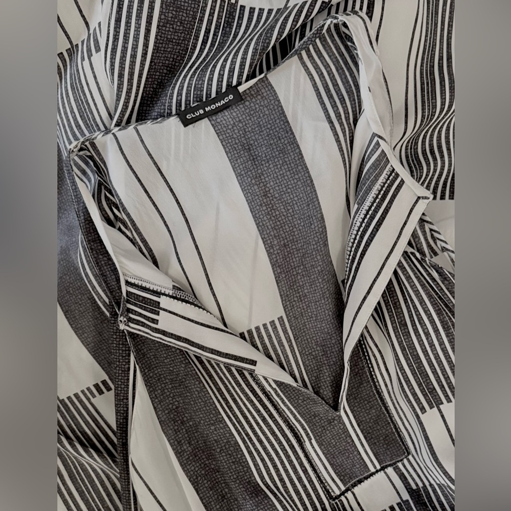 Club Monaco Alessandra Striped Maxi Dress - Picture 7 of 10